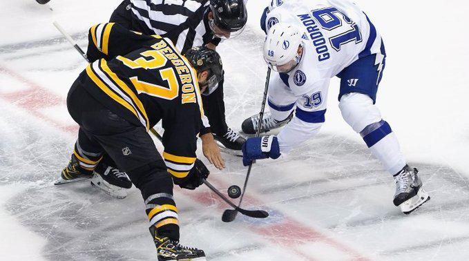 Boston Bruins werd met 1-7 verslagen door Tampa Bay Lightning